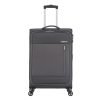 American Tourister Heat Wave Spinner 68 charcoal grey Zachte koffer