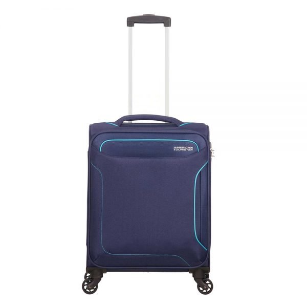 American Tourister Holiday Heat Spinner 55 navy Zachte koffer