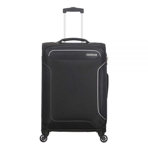 American Tourister Holiday Heat Spinner 67 black Zachte koffer