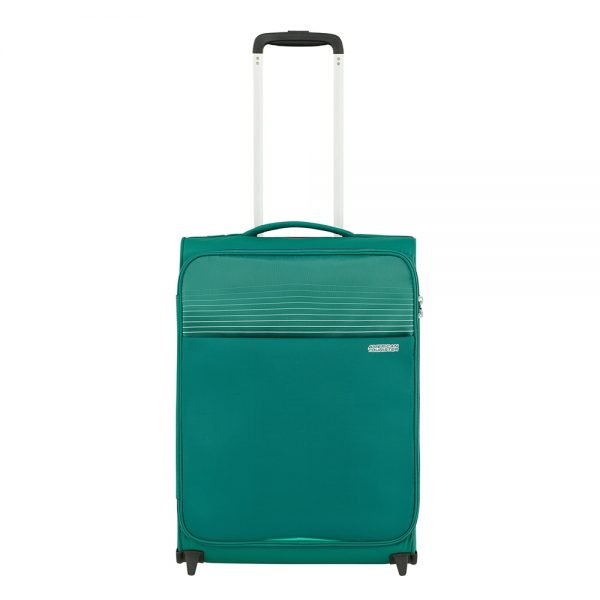 American Tourister Lite Ray Upright 55 forest green Zachte koffer