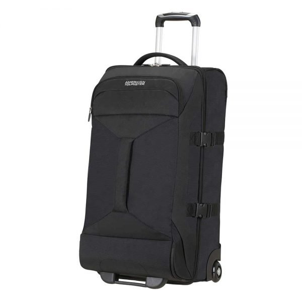 American Tourister Road Quest 2 Compartments Duffle Wheels M solid black Reistas