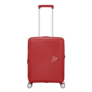 American Tourister Soundbox Spinner 55 Expandable coral red Harde Koffer