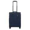 Bric&apos;s Itaca Expandable Cabin Trolley ocean blue Zachte koffer