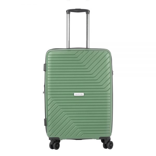 CarryOn Transport 4 Wiel Trolley 67 Expandable olive Harde Koffer