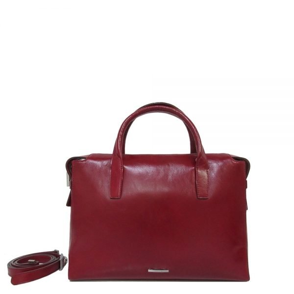 Claudio Ferrici Classico Handbag red