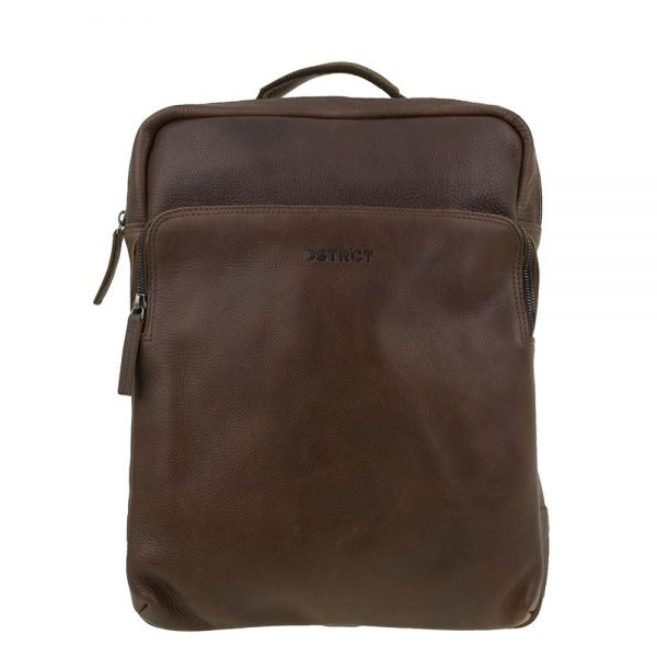DSTRCT Raider Road Montana Laptop Backpack 15.6" cognac backpack