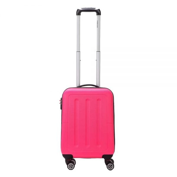 Decent Neon-Fix Trolley 55 pink Harde Koffer