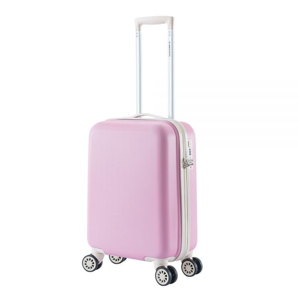 Decent Star-Maxx Trolley 55 pastel pink Harde Koffer