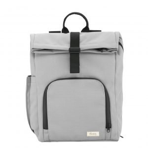 Dusq Vegan Bag Canvas cloud grey backpack