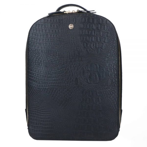 FMME. Claire 15.6 Backpack Croco black backpack