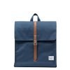 Herschel Supply Co. City Mid-Volume Rugzak navy/tan synthetic leather Rugzak
