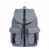 Herschel Supply Co. Dawson Rugzak raven crosshatch/black backpack
