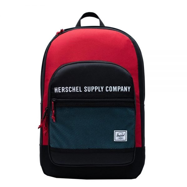 Herschel Supply Co. Kaine Rugzak black/red/bachelor button backpack