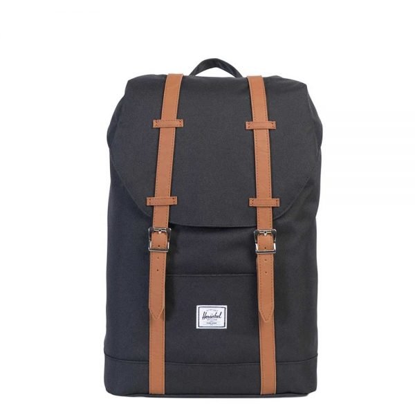 Herschel Supply Co. Retreat Mid-Volume Rugzak black/tan backpack