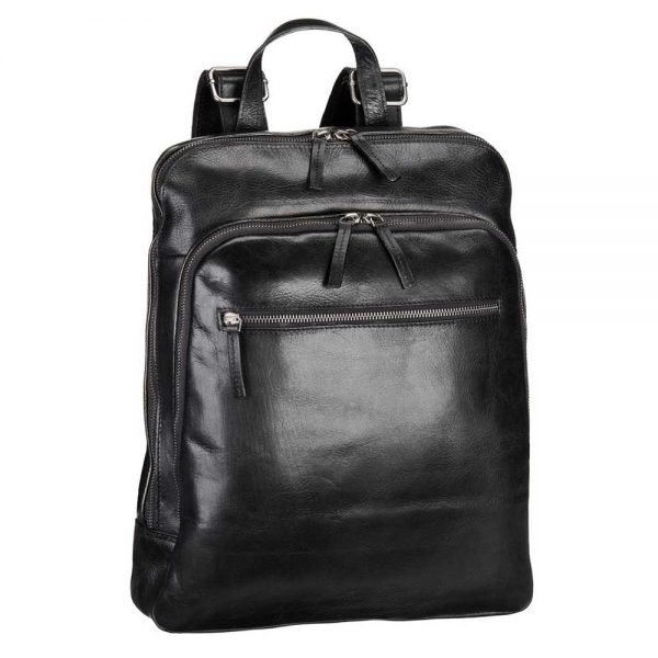 Leonhard Heyden Roma Business Backpack black backpack