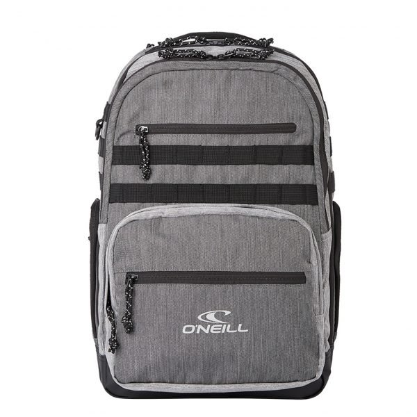 O&apos;Neill President Backpack mid grey melee backpack