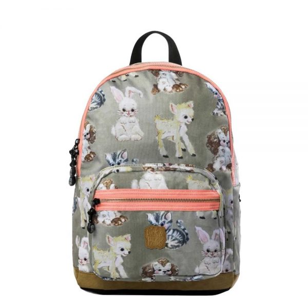 Pick & Pack Cute Animals Backpack M beige multi Laptoprugzak