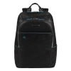 Piquadro Blue Square Backpack black backpack