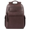 Piquadro Vostok Computer Backpack with iPad 11&apos; / iPad 9.7 compartment dark brown backpack