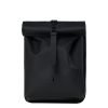 Rains Rolltop Mini black backpack