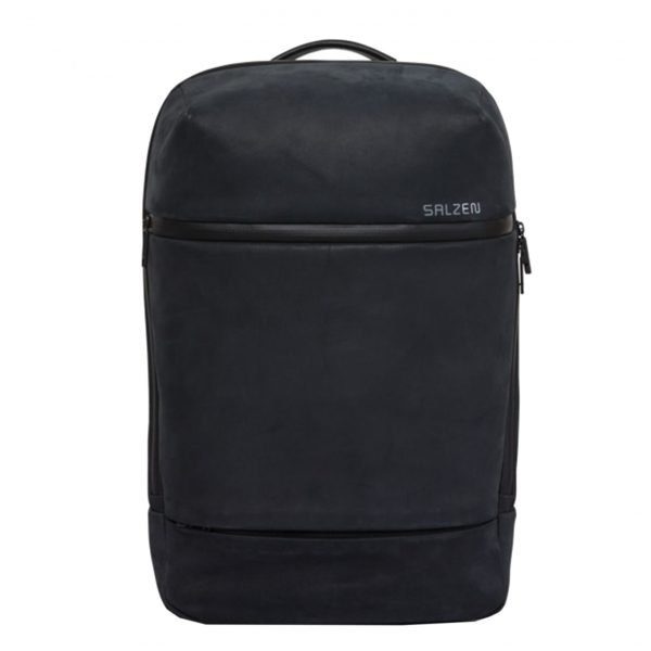 Salzen Savvy Daypack Leather black / charcoal backpack