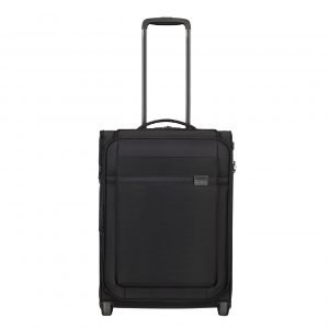 Samsonite Airea Upright 55 Exp Toppocket black Handbagage koffer