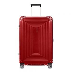 Samsonite Neopulse Spinner 75 metallic red Harde Koffer