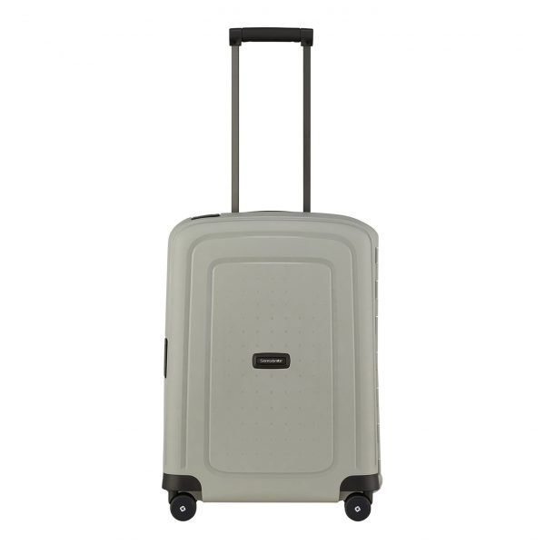 Samsonite S&apos;Cure Eco Spinner 55 green grey Harde Koffer