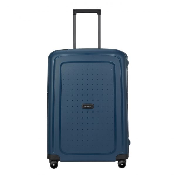 Samsonite S&apos;Cure Eco Spinner 69 navy blue Harde Koffer