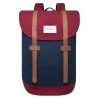 Sandqvist Stig Backpack multi blue / burgundy backpack
