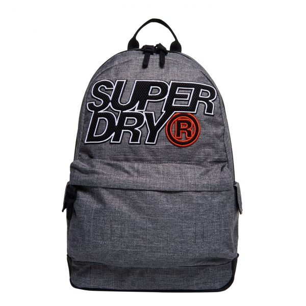 Superdry Lineman Montana Backpack light grey