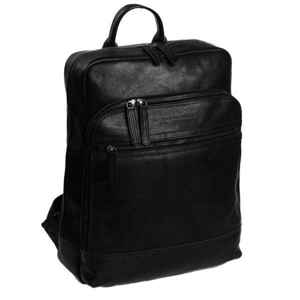 The Chesterfield Brand Hayden Laptop Backpack black backpack