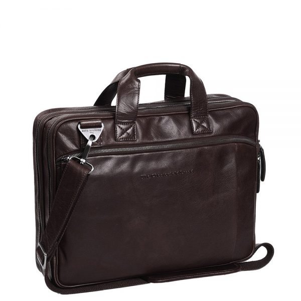 The Chesterfield Brand Manuel Laptop Bag brown