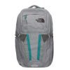 The North Face Recon Backpack mid grey dark heather / fanfare green backpack