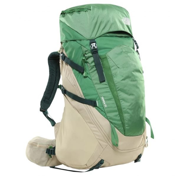 The North Face Terra 65 Backpack L/XL twill beige / sullivan green backpack