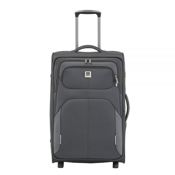 Titan Nonstop 2 Wiel Trolley M expandable anthracite Zachte koffer