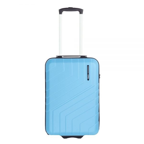 Travelbags Barcelona Handbagage koffer - 55 cm - 2 wielen - sky blue Harde Koffer