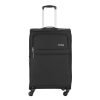 Travelbags Lissabon Koffer - 67 cm - 4 wielen - black Zachte koffer