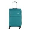 Travelbags Lissabon Koffer - 67 cm - 4 wielen - jade Zachte koffer