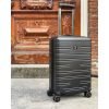 Travelbags Premium Handbagage koffer - 55 cm - 4 wielen - USB - black Harde Koffer