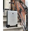 Travelbags Premium Handbagage koffer - 55 cm - 4 wielen - USB - silver Harde Koffer