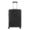 Travelbags Premium Koffer - 64 cm - 4 wielen - black Harde Koffer