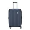 Travelite City 4 Wiel Trolley M Expandable navy Harde Koffer