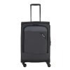 Travelite Derby 4 Wiel Trolley 66 Expandable anthracite Zachte koffer