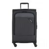 Travelite Derby 4 Wiel Trolley 77 Expandable anthracite Zachte koffer