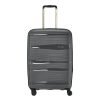 Travelite Motion 4w Trolley M expandable anthracite Harde Koffer