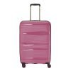 Travelite Motion 4w Trolley M expandable rose Harde Koffer