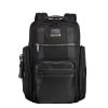 Tumi Alpha Bravo Sheppard Deluxe Brief Pack black backpack