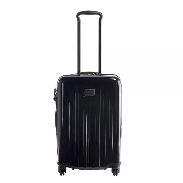 Tumi V4 International Expandable Carry-On black Harde Koffer