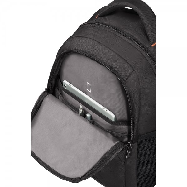 American Tourister At Work Laptop Backpack 15.6" black/orange backpack
